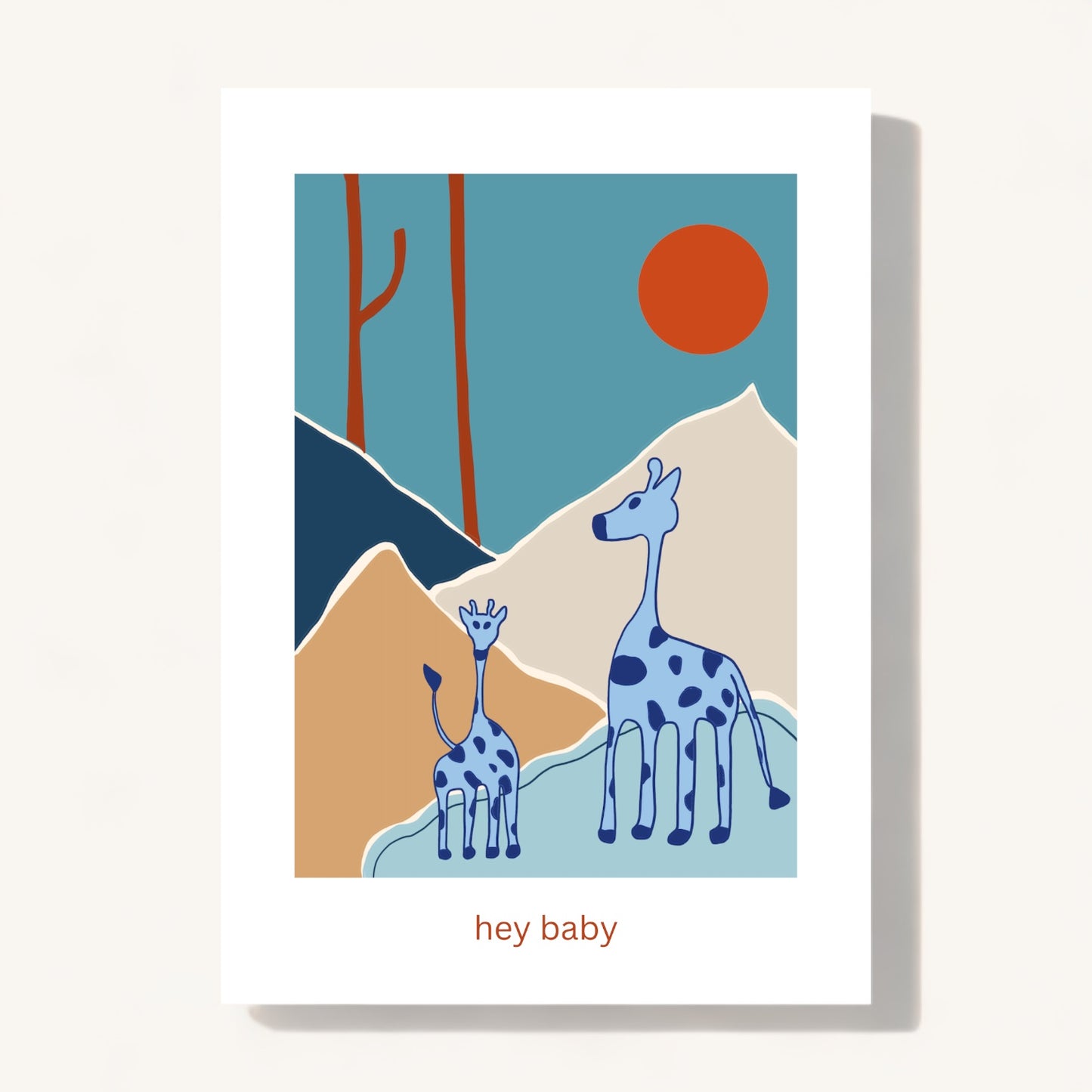 Postcard Set Baby